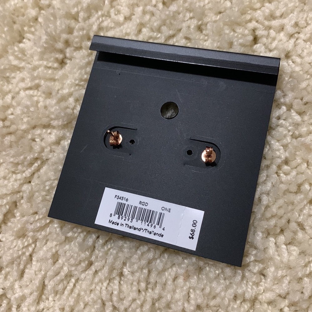 Coach Rose Gold Earrings - Picture 2 of 6